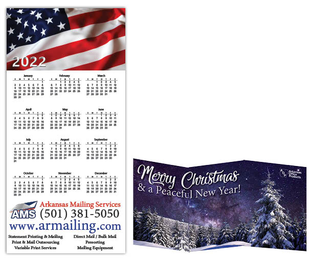Trifold Calendar